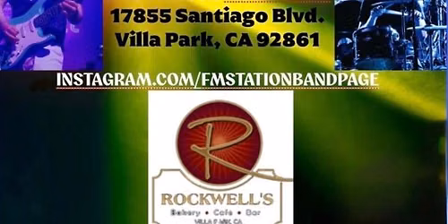 FM Station (A Tribute to Classic Rock) brings the party back to The Post at Rockwells, Villa Park