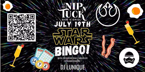Boozy Brunch Bingo - Star Wars Theme!