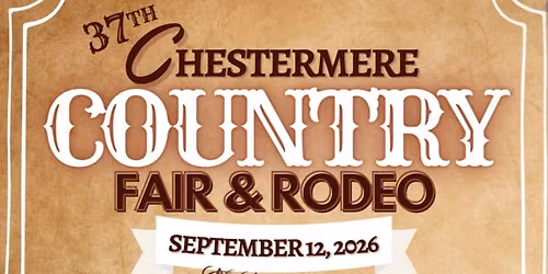 37th Chestermere Country Fair & Rodeo