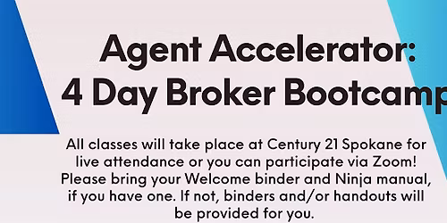 Agent Accelerator: 4 Day Broker Bootcamp - Day 3