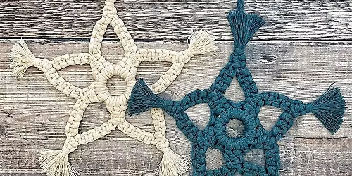 Macrame Star Decoration Workshop