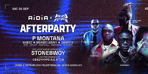 AiDiA x AFROFUTURE AFTERPARTY