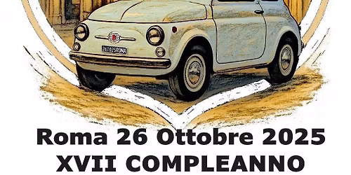 Scuderia 500celle Roma per il suo 17\u00b0 Compleanno