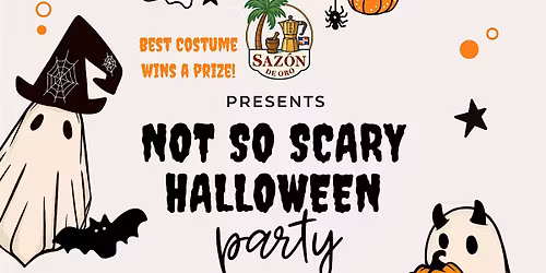 No So Scary Halloween Party at Sazon De Oro 305 ATL