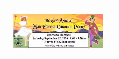 2026 Mad Hatter Croquet & Costume Derby