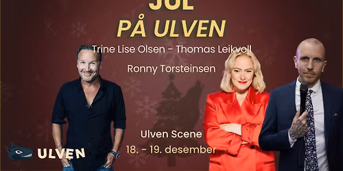 Jul p\u00e5 Ulven - Ronny, Trine Lise og Thomas k\u00f8dder til jula