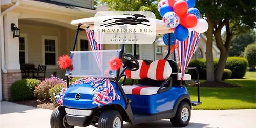 \ud83d\ude9c Campsite & Golf Cart Decorating