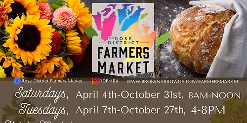 Spring season of Rose District Farmers Market in 2026
