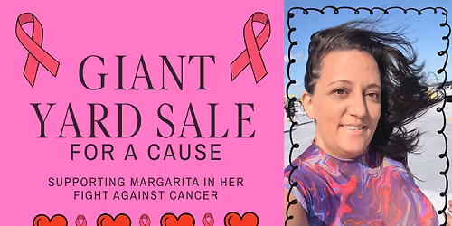 Giant Yard Sale-Shop with a Heart-Cancer Fundraiser