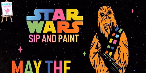 Star Wars sip and paint