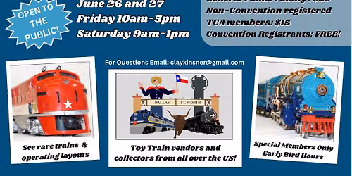 TCA National Convention Train Show