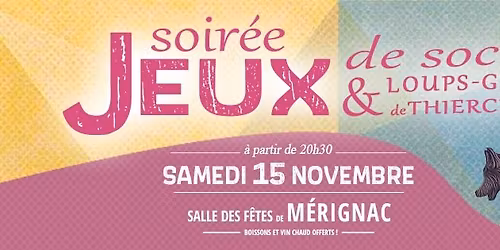 SOIR\u00c9E JEUX de SOCI\u00c9T\u00c9