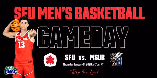 SFU Men's Basketball vs. Montana State University Billings