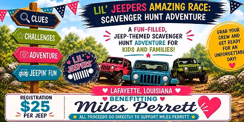 Lil\u2019 Jeepers Amazing Race: Scavenger Hunt Adventure!