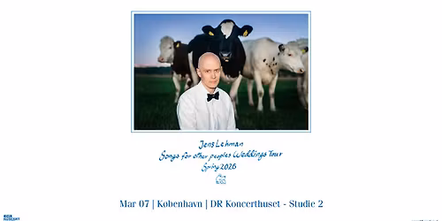 Jens Lekman (SE) i DR Koncerthusets Studie 2
