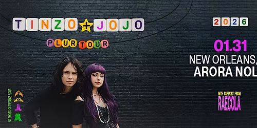 TINZO + JOJO - PLUR TOUR