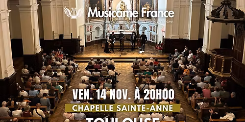 Concert Music\u00e2me \u00e0 Toulouse : Vivaldi x Bach x Piazzolla