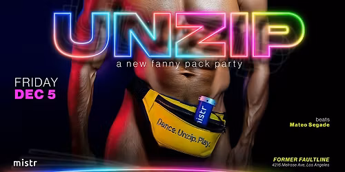 UNZIP The Fanny Pack Popup Party