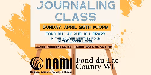 Art Therapy Journaling Class - April Togetherness Event