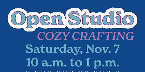 November Open Studio craft workshop in Montgomery County, Md.