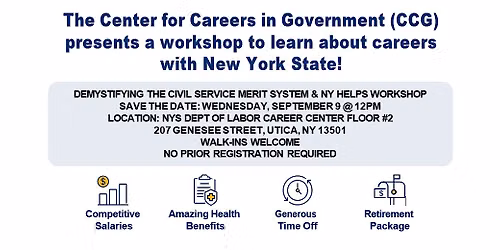 Utica Workshop: Demystifying the Civil Service Merit System