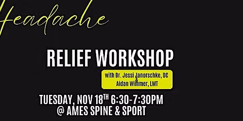 Headache Relief Workshop