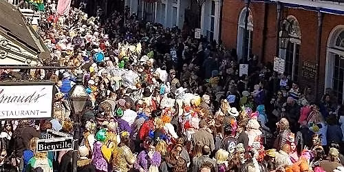 Mardi Gras Balcony Party at PROHIBITION Tues, Feb 17th