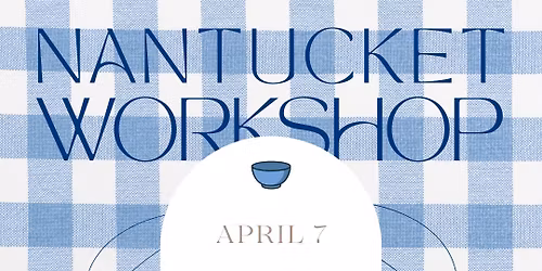 4\u2033 Nantucket Blue & White Bowl Workshop