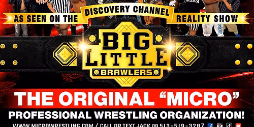 Micro Wrestling @ Crazy Train Bar in Magnolia, TX!