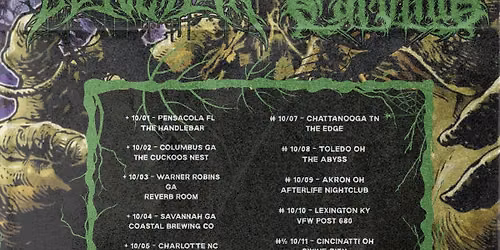 FLESH CARVING, IN GLOOM, WRETCHED TONGUES, VICTIM COMPLEX & MIDVALE TERRACE at The Milestone 10\/5\/26