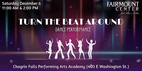 "Turn the Beat Around" Dance Performance, 11AM Show