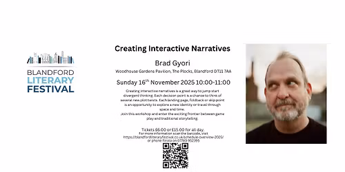 Creating Interactive Narratives - with Brad Gyori