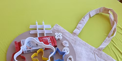 Beach Bag Decorating & Clay Modelling