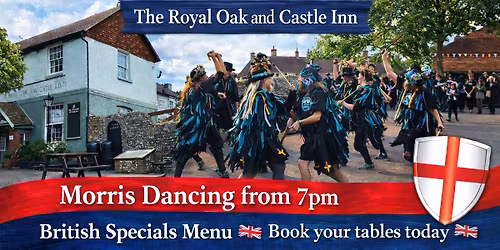 St Georges Day At The Royal oak and Castle 