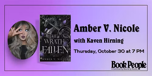 BookPeople Presents: Amber V. Nicole - The Wrath of the Fallen