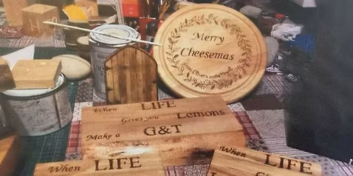 Pyrography Workshop \u00a335-