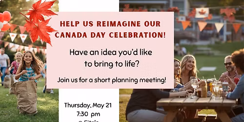 Reimagining Canada Day: Short Planning Meeting