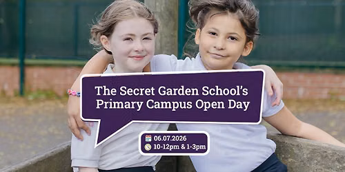 The Secret Garden's New Primary Campus Open Day