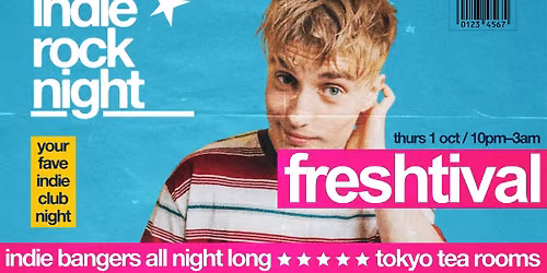 Indie Rock Night \u2219 FRESHTIVAL 2026  | Canterbury Freshers Party 