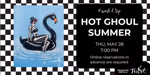 Paint & Sip Emo Night - Hot Ghoul Summer