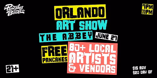 The Orlando Pancakes & Booze Art Show
