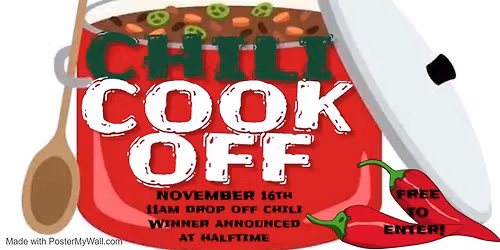 3rd Annual Chili Cook-Off 