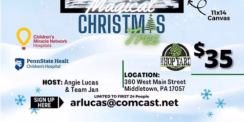 Team Jan Paint Party for CMN Hershey