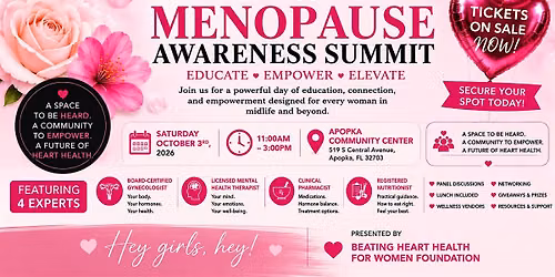 2026 Inaugural Menopause Awareness Summit