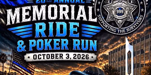 20th Annual Memorial Ride & Poker Run