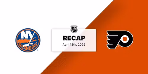 New York Islanders vs. Philadelphia Flyers