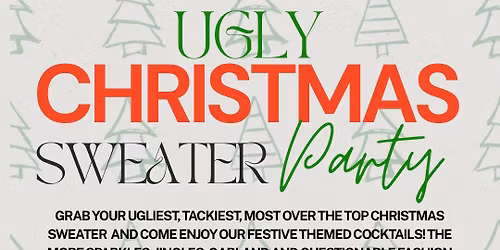 UGLY CHRISTMAS SWEATER PARTY