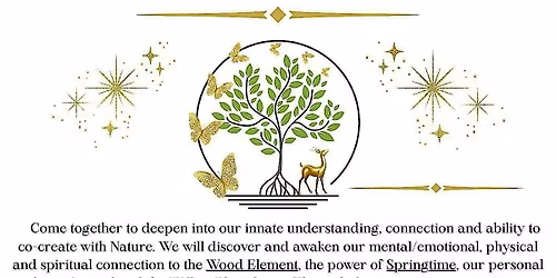 THE WOOD ELEMENTAL, SPRING MAGIC and PLANT SPIRIT Willow MEDICINE