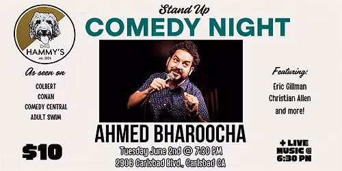 Comedy Night at Hammys Beach House