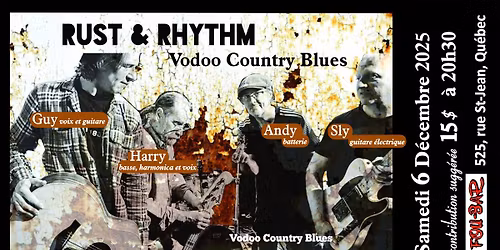 RUST & RHYTHM Voodoo Country Blues